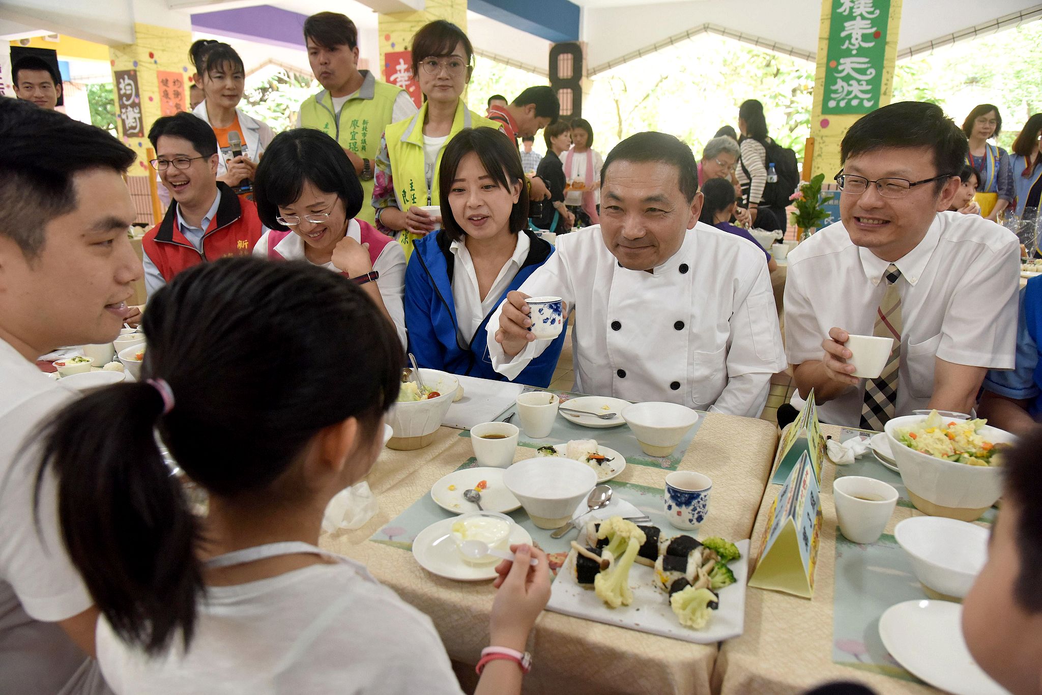 市長與家庭共餐同樂